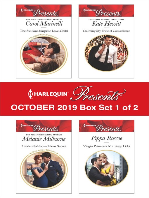 Title details for Harlequin Presents: October 2019, Box Set 1 of 2 by Carol Marinelli - Available